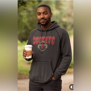 Hoodie Houston Rockets Selection Pullover Hoodie - Charcoal